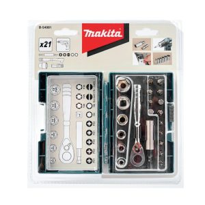 B-54081 Bộ Mũi Vặn Vít Có Cần Siết 21pcs