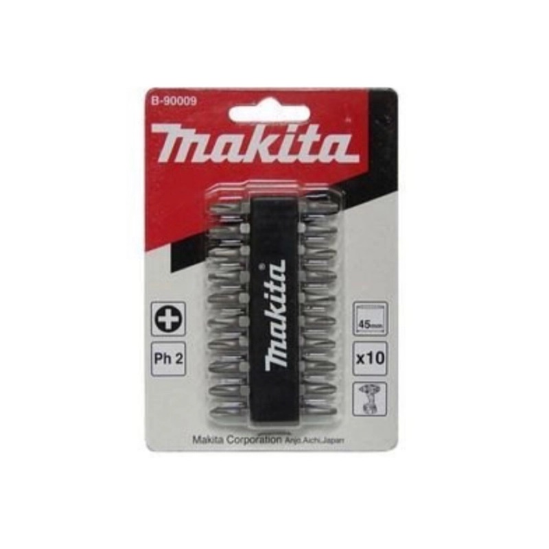B-90009 Bộ Mũi Vít 2 Đầu Ph2 45mm(10 Cái/Hộp)