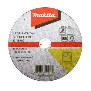 D-18792 Đá Cắt Mỏng Cho Inox/Thép Wa36Reel 230x2x22.2mm