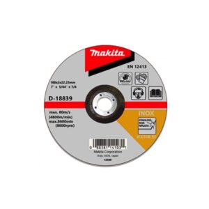 D-18839 Đá Cắt Mỏng Cho Inox/Thép War36r 180x2x22.2mm
