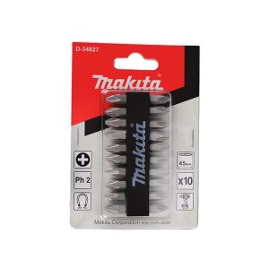 D-34827 Bộ Mũi Vít 2 Đầu (nz) 10 X Ph2-45 Bit Holder