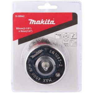 D-39942 Chổi Đánh Gỉ (dạng Trụ) 80mmx(chuôi 6mm)