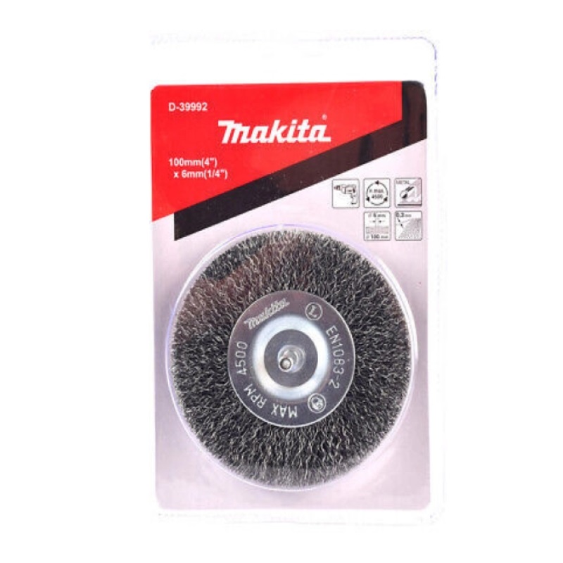 D-39992 Chổi Đánh Gỉ (dạng Tròn) 100mmx(chuôi 6mm)