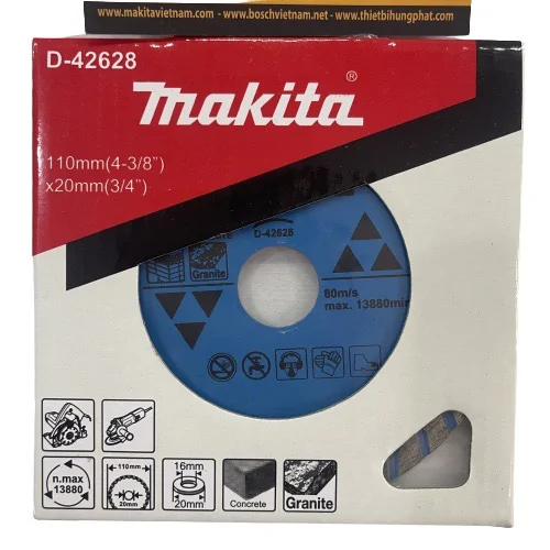 D-42628 Lưỡi cắt gạch Makita D-42628 (110MM)