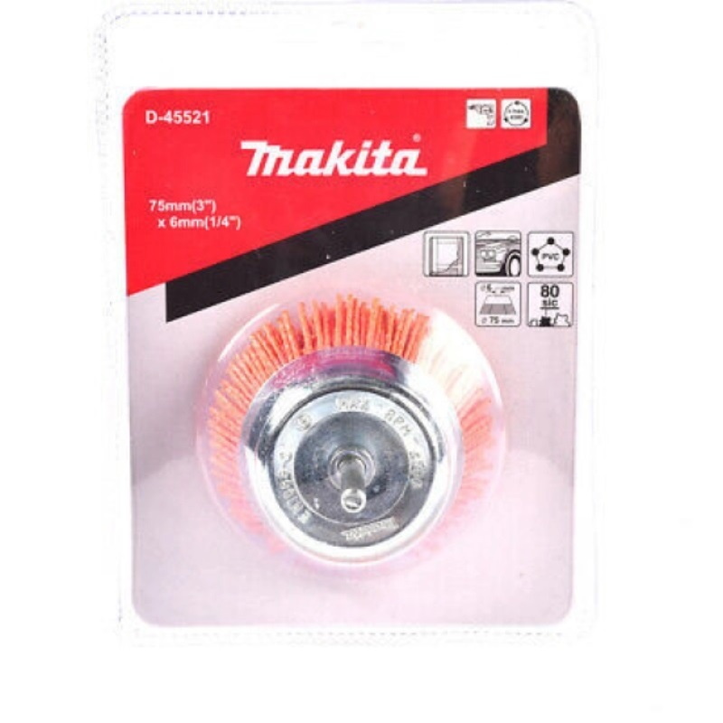 D-45521 Chổi Đánh Nylon Hình Chén (75mm, #80)