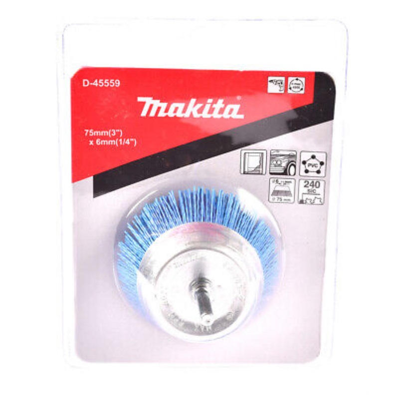 D-45559 Chổi Đánh Nylon Hình Chén (75mm, #240)