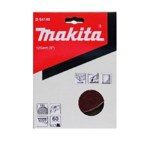 D-54140 Đĩa Nhám Tròn Cho Gỗ 125mm-a60-8 Lỗ (10 Cái/Hộp)