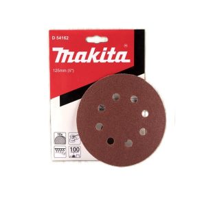 D-54162 Đĩa Nhám Tròn Cho Gỗ 125mm-a100-8 Lỗ (10 Cái/Hộp)