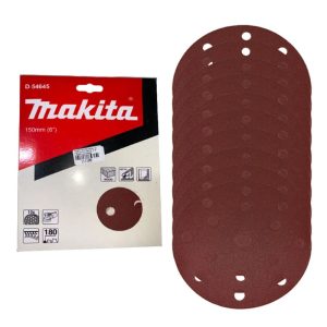 D-54645 Đĩa Nhám Tròn Cho Gỗ 150mm-a180-15 Lỗ (10 Cái/Hộp)