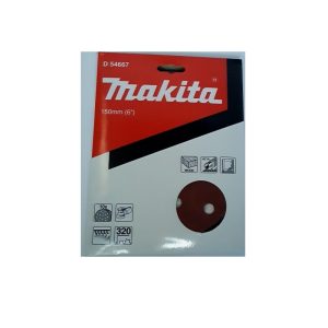 D-54667 Đĩa Nhám Tròn Cho Gỗ 150mm-a320-15 Lỗ (10 Cái/Hộp)