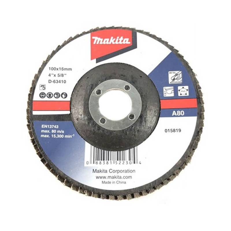 D-63410 Đĩa Nhám Xếp A80 100mmx16mm