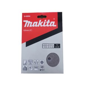 D-65894 Đĩa Nhám Tròn Cho Sơn 125mm-a320-8 Lỗ (10 Cái/Bộ)