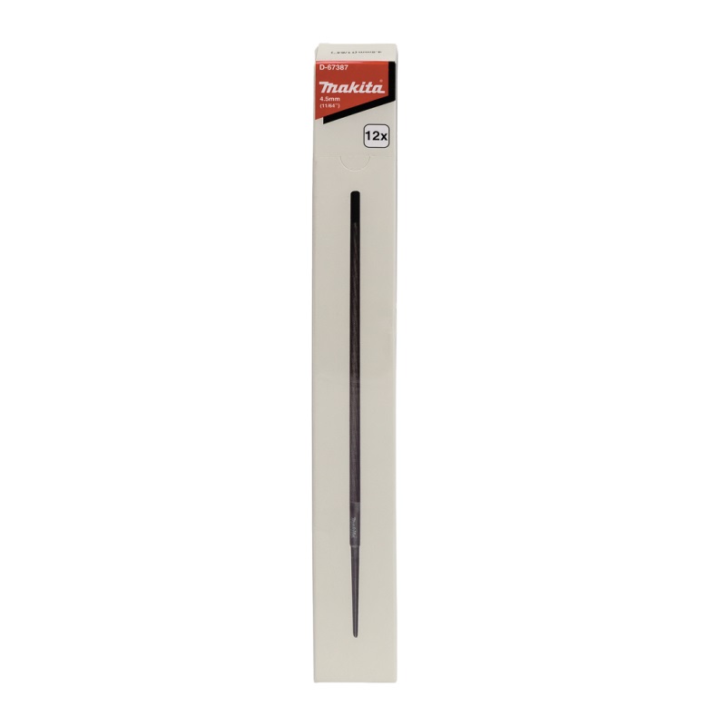 D-67387 Dũa Tròn4.5mm(11/64″)x246mm 12 cái