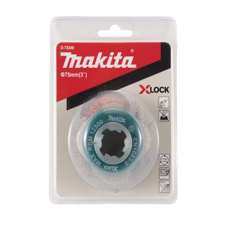 D-73346 Chổi Kim Loại Dạng Xoắn 75mm (i-nox)/x-lock