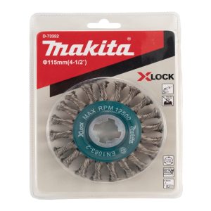 D-73352 Chổi Xoắn Tròn (sợi Dày) 115mm (i-nox)/x-lock