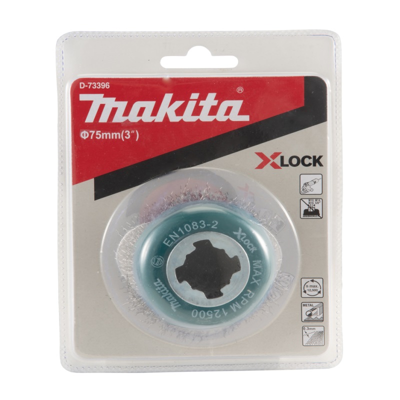 D-73396 Chổi Kim Loại Dạng Xoắn 75mm (thép)/x-lock