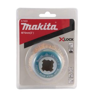 D-73433 Chổi Kim Loại Dạng Xoắn 75mm (mạ Đồng Thau)/x-lock