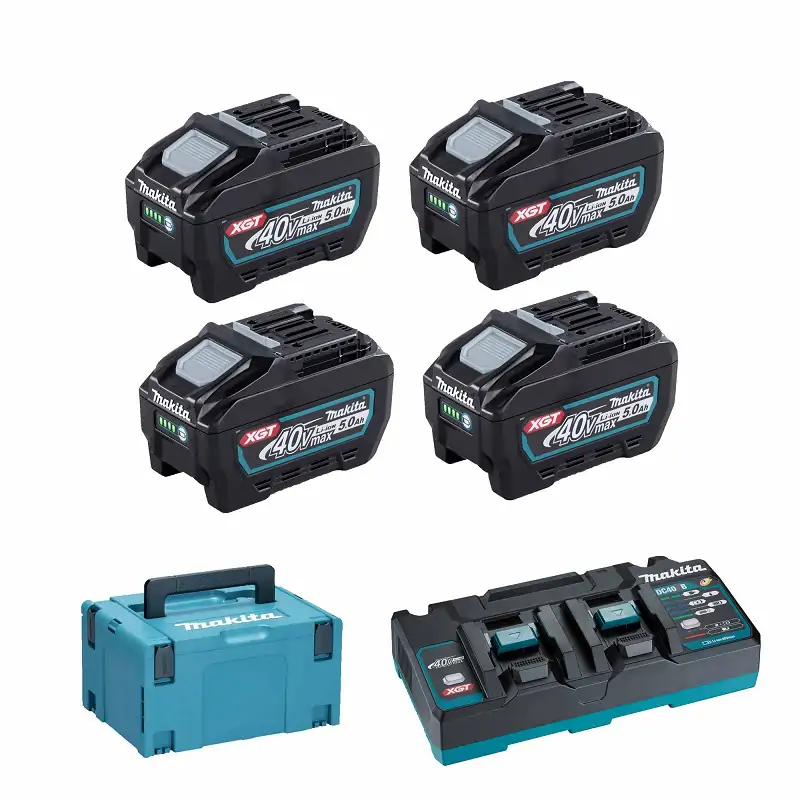 191U42-2 BỘ PIN SẠC(BL4050F*4+DC40RB+MAKPAC) MAKITA 191U42-2