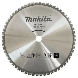 D-71364 Lưỡi cắt sắt hợp kim dùng cho máy cắt chậm tua Makita D-71364 (305×25.4×60T/LC1230)