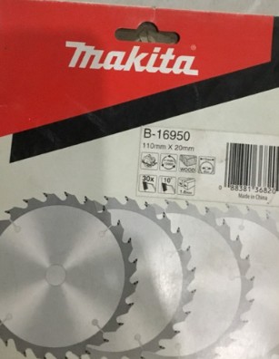 B-16950 Lưỡi Cưa Hợp Kim 110x20x30t