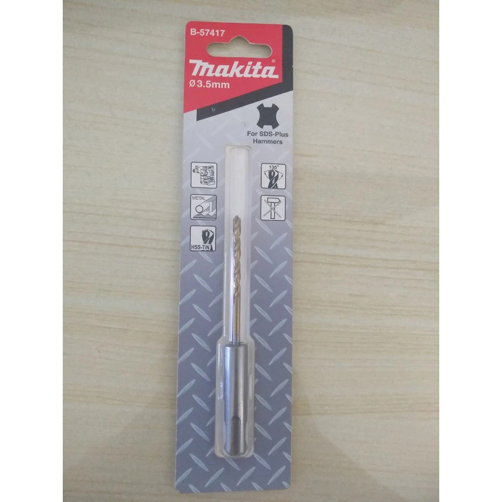 B-57417 Hss-tin Mũi Khoan Kim Loại 3.5x100mm 1 Cái (Sds-plus)