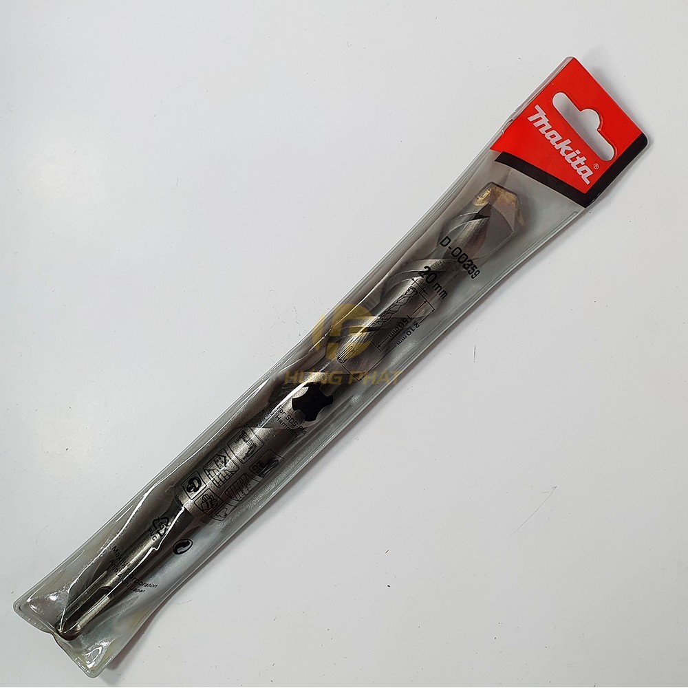 D-00359 Mũi Khoan Bê Tông Sds-Plus 20×210mm