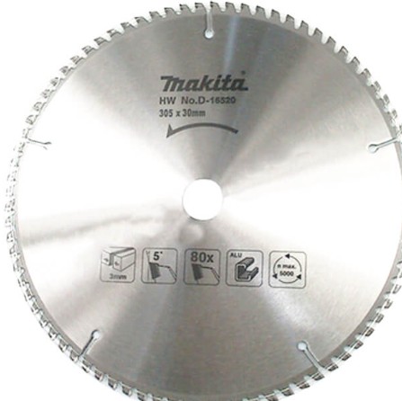 D-16520 Lưỡi Cưa Hợp Kim Tring15.88 Cho Nhôm 305mmx30mmx80t