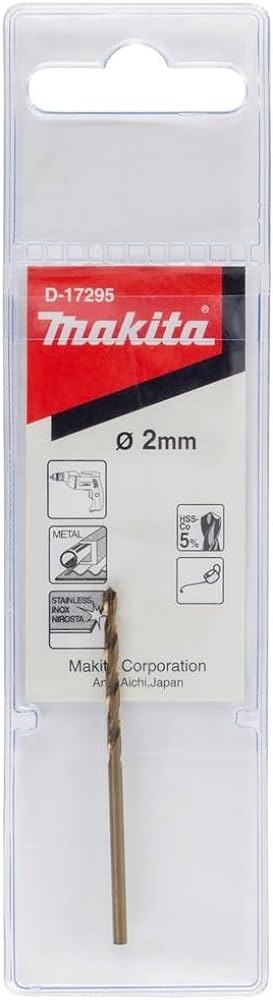 D-17295 Mũi Khoan Kim Loại Hss-Co 2×49 (1 Cái)