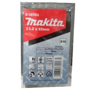 D-38582 Mũi Khoan Kim Loại Hss-r 10 Cái/Bộ 3.2mm