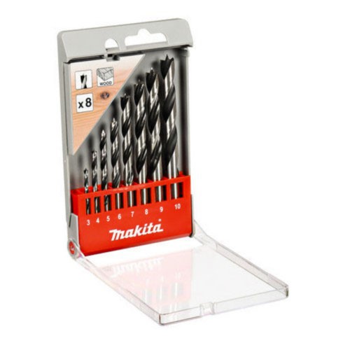 D-57227 Bộ Mũi Khoan Gỗ 8 Cái/Bộ 3-10mm