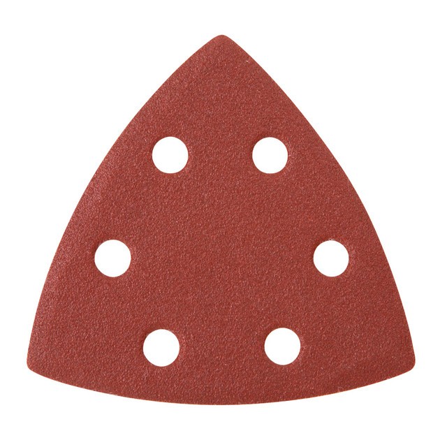 D-58590 Giấy Chà Nhám Tam Giác Cho Gỗ #80/94mm(10 Cái/Bộ)