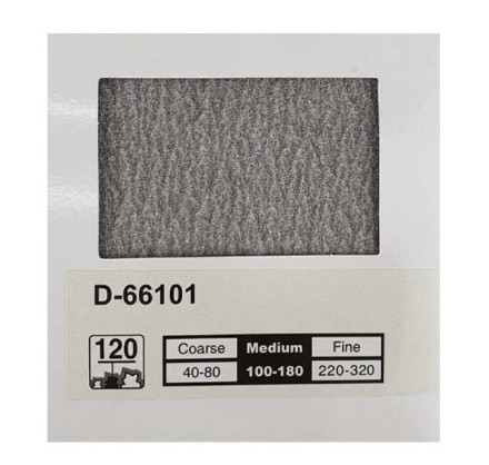 D-66101 Giấy Chà Nhám Cho Sơn 230x280mm 10 Cái/Hộp (Cỡ Hạt 120)