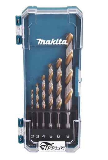 D-77241 Bộ Mũi Khoan Kim Loại HSS-G Phủ Tinanium 6Pcs