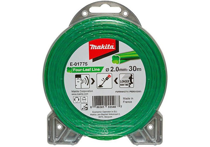 E-01775 Dây Cước Cắt Cỏ(màu Xanh Lá)2.0mmx30m