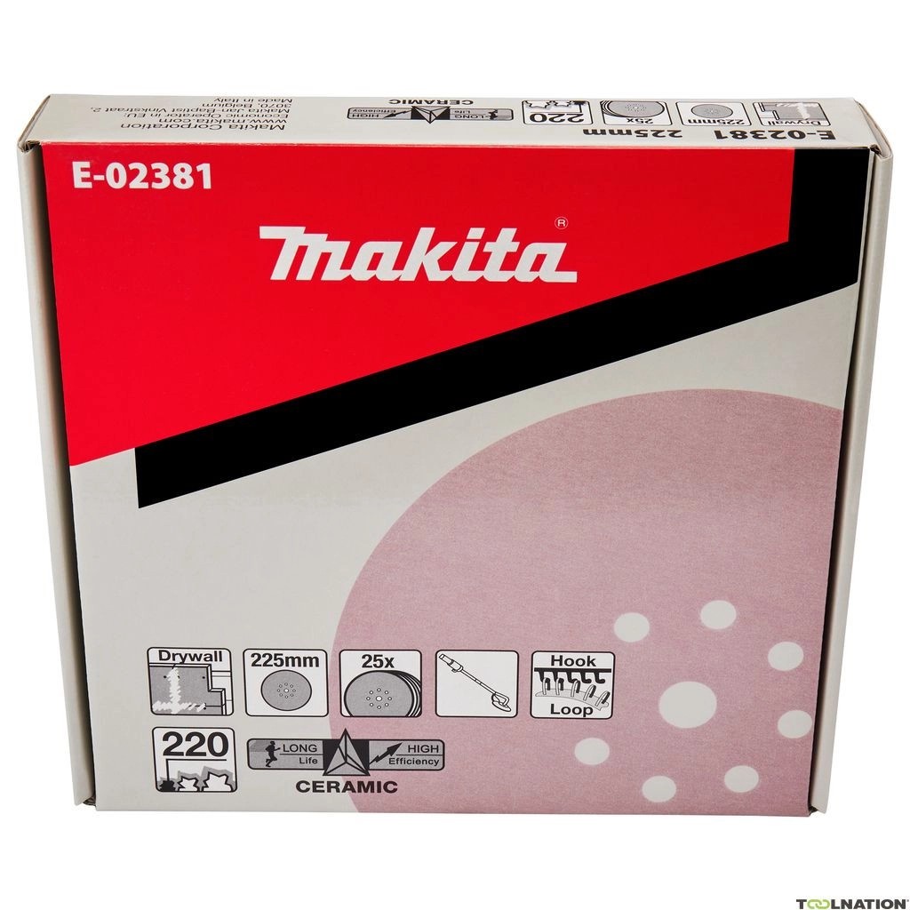 E-02381 Đĩa Nhám 220x225mm(25cái) – DSL800