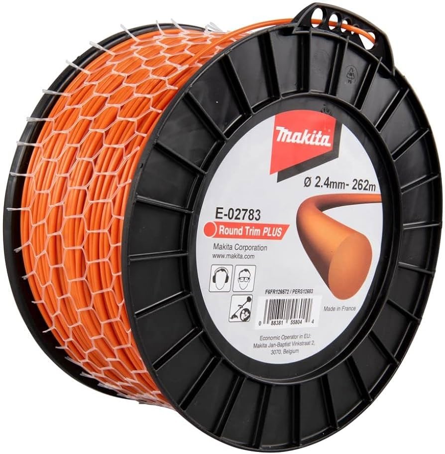 E-02783 Dây Cước Cắt Cỏ Tròn(màu Vàng)2.4-262m