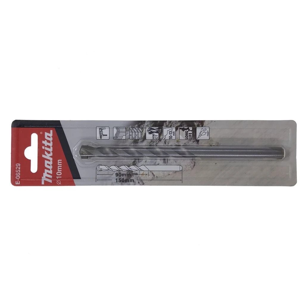 E-06529 Mũi Khoan Tường Chuôi Kẹp 10x150mm