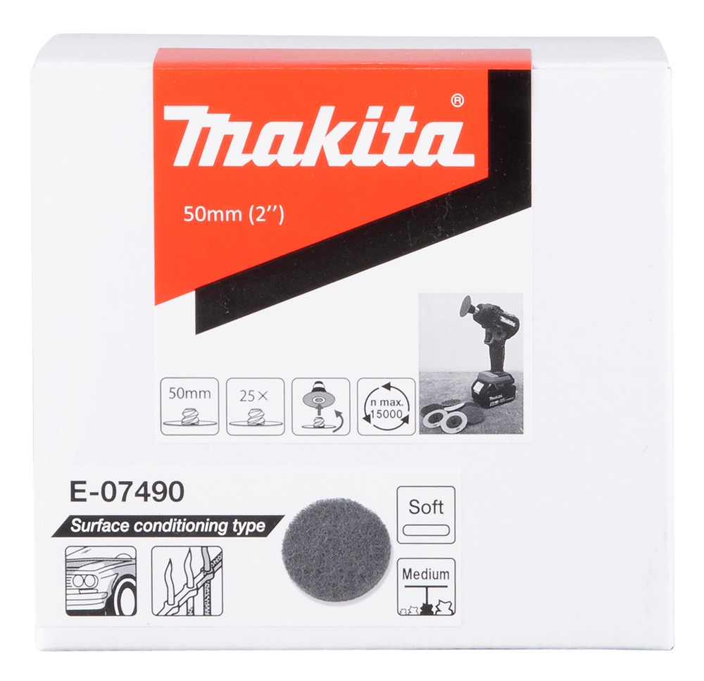 E-07490 Đĩa Cước Đánh Gỉ (Vừa – Mềm) 50mm