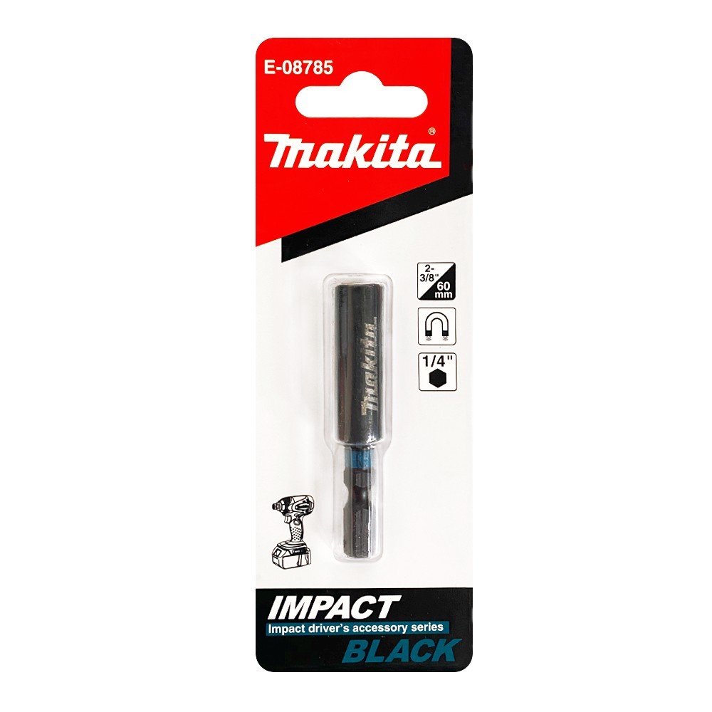 E-08785 Đầu Giữ Mũi Vít Có Nam Châm Impact Black (1 Cái)
