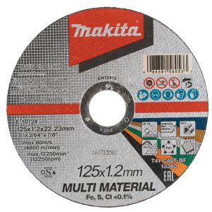 E-10724 Đá Cắt Mỏng Đa Năng 125×1.2×22.23mm