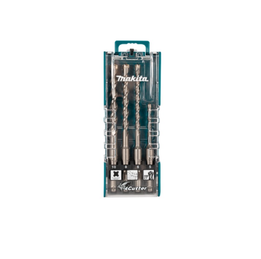 E-14249 Bộ Mũi Khoan SDS-Plus 4 Cái (5,6,8,10mm)