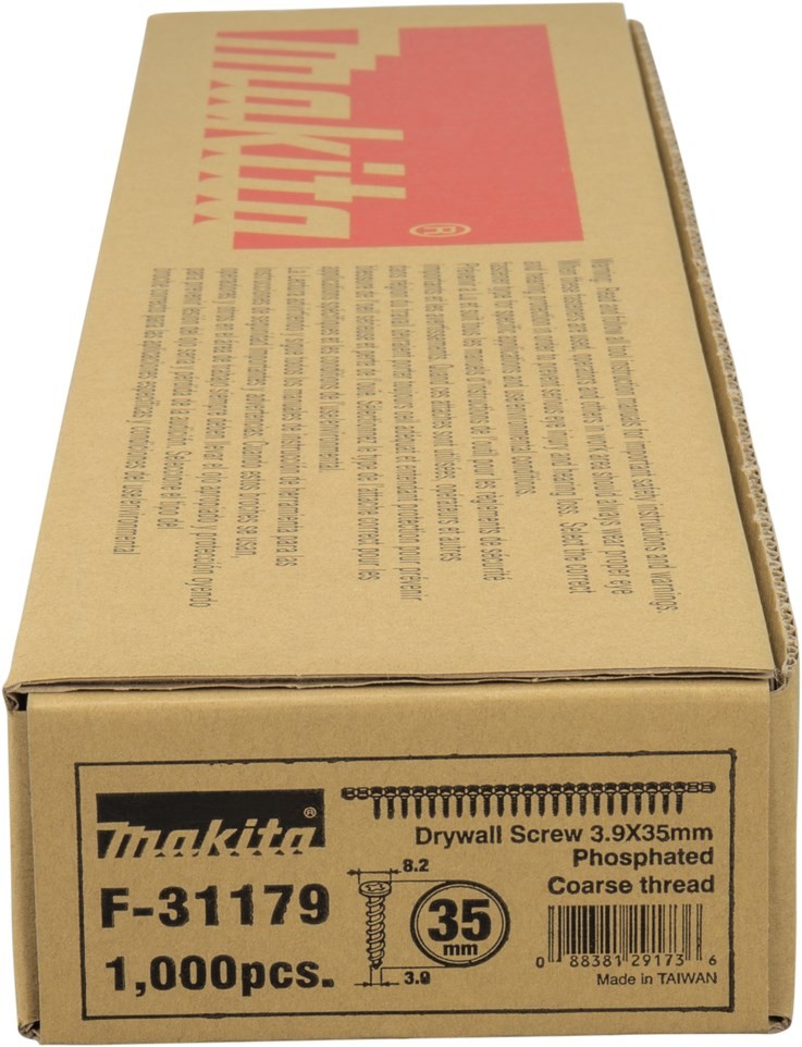 F-31179 Đinh Mạ Phốt Pho 3.9×35 Ph2 (1000 Cái/Hộp)