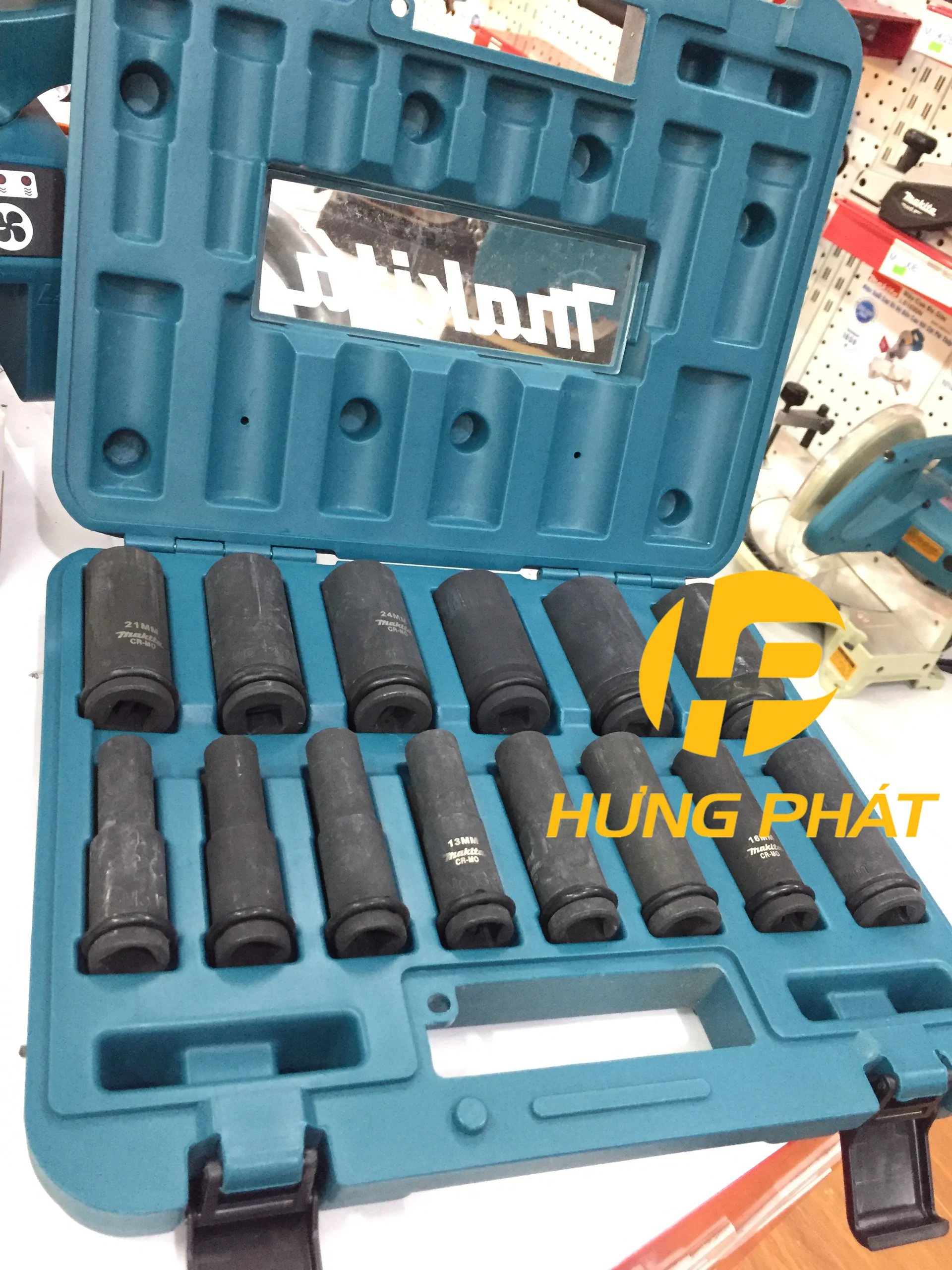 D-52308 Bộ đầu tuýp dài cốt 1/2 14 chi tiết D-52308