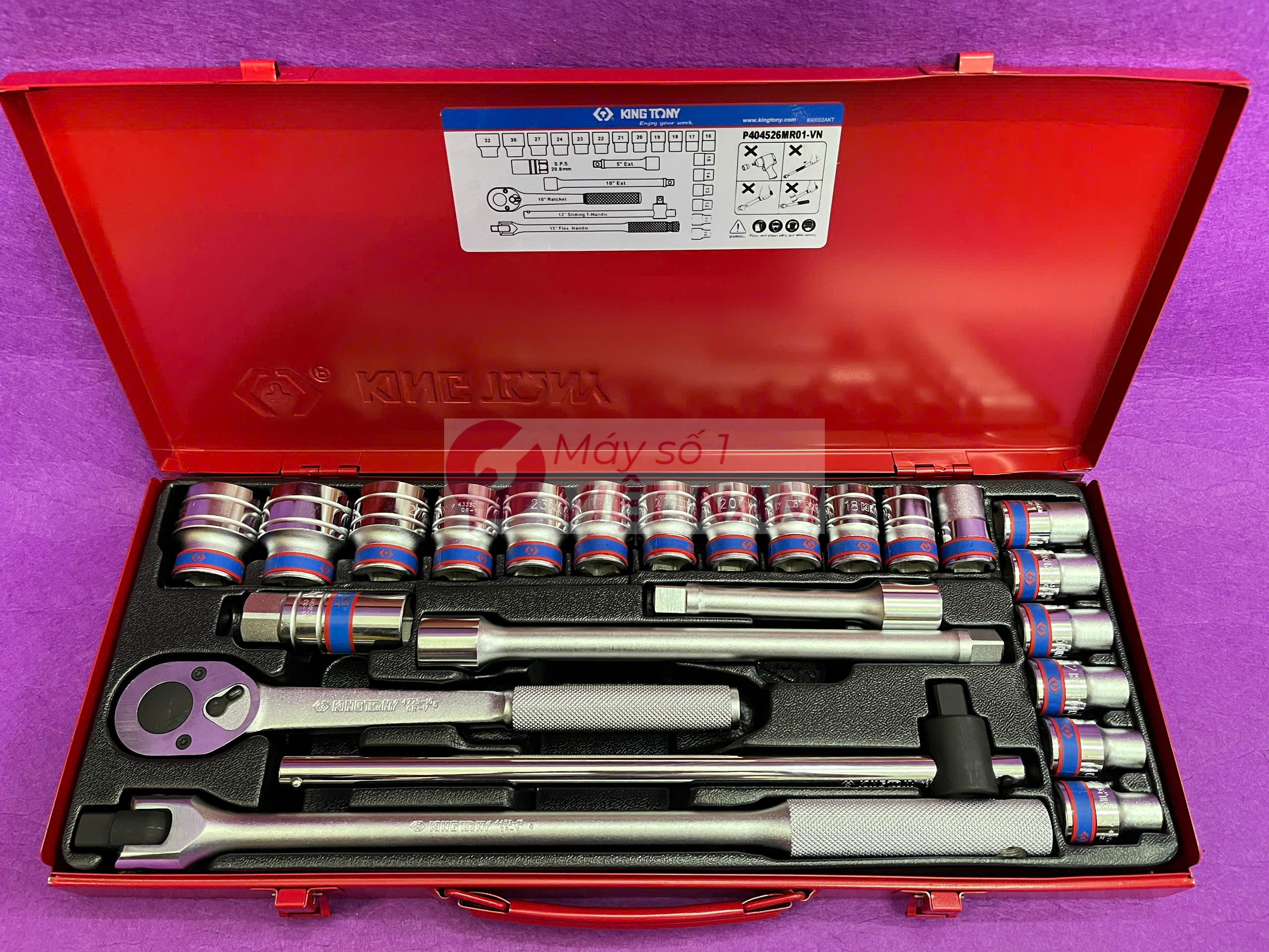 Bộ 24 chi tiết Kingtony 4526MR01 1