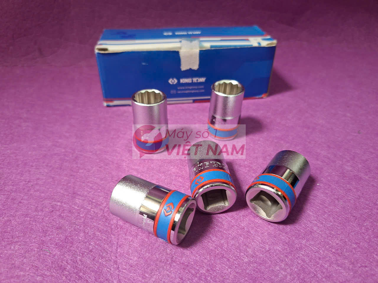 16mm Đầu tuýp lục giác bông 1/2" Kingtony 433016MR1 1