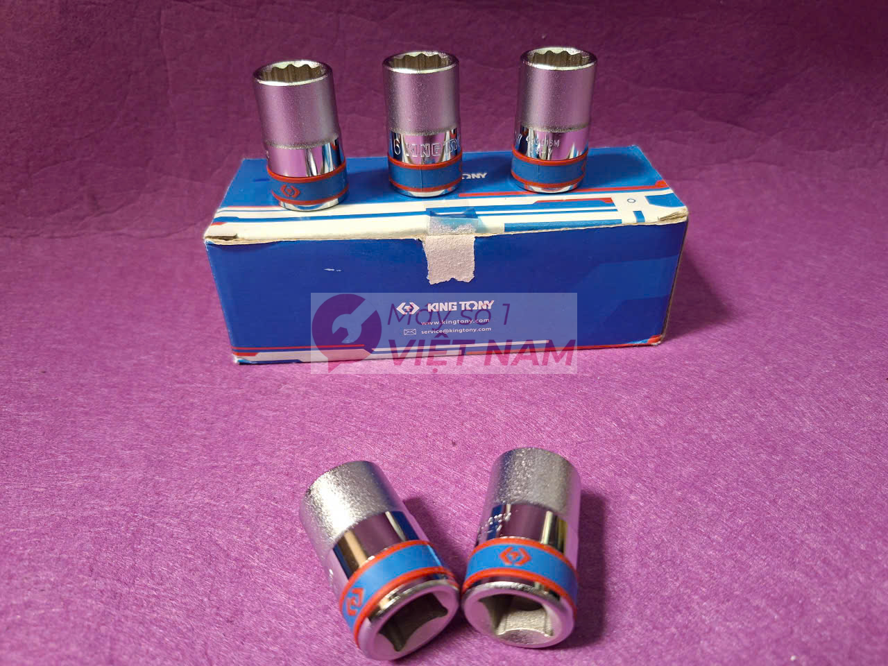 16mm Đầu tuýp lục giác bông 1/2" Kingtony 433016MR1 2