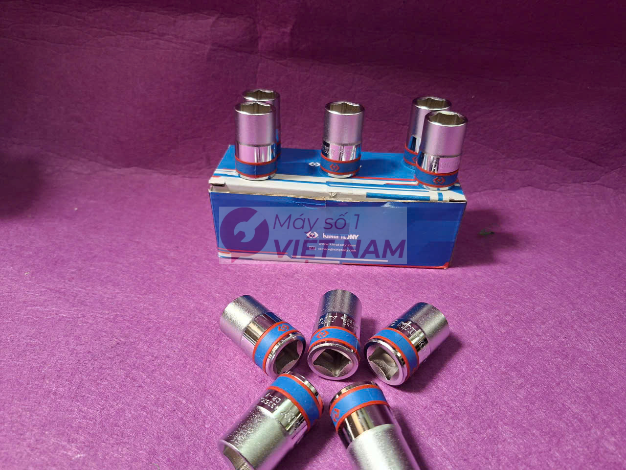 Đầu khẩu hệ 1/2" 6 cạnh 16mm Kingtony 433516MR1 1