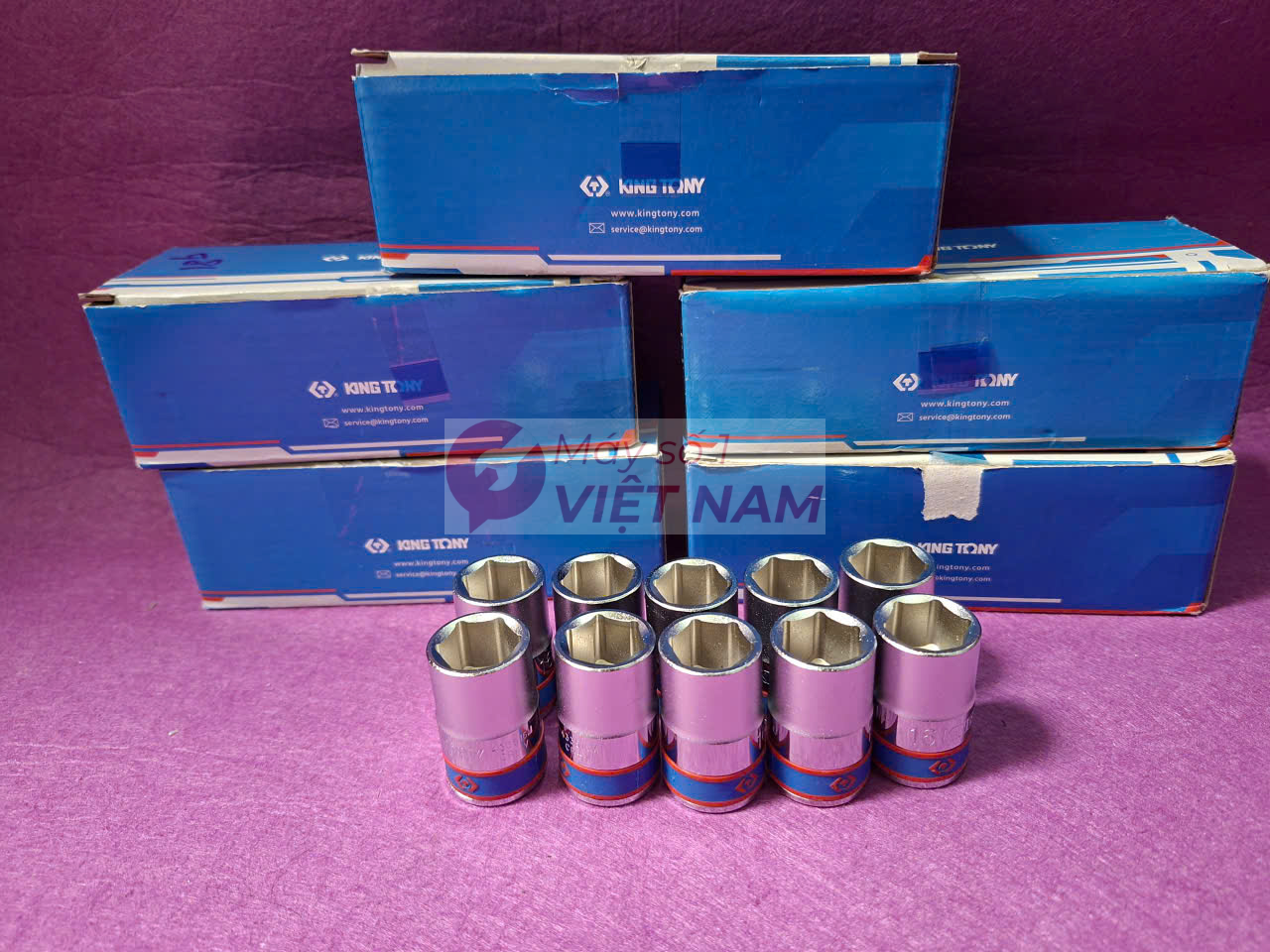 Đầu khẩu hệ 1/2" 6 cạnh 16mm Kingtony 433516MR1 2