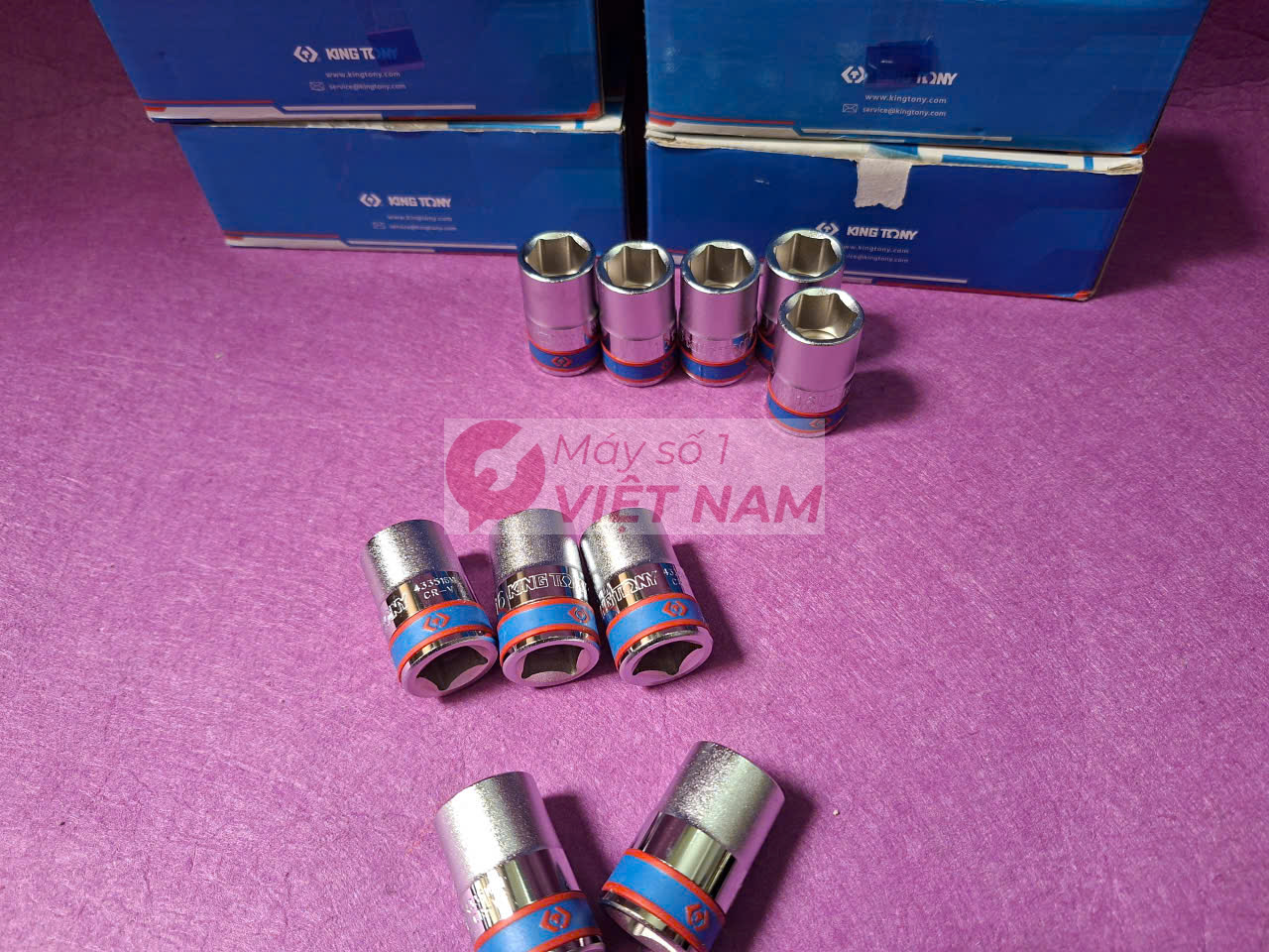 Đầu khẩu hệ 1/2" 6 cạnh 16mm Kingtony 433516MR1 3
