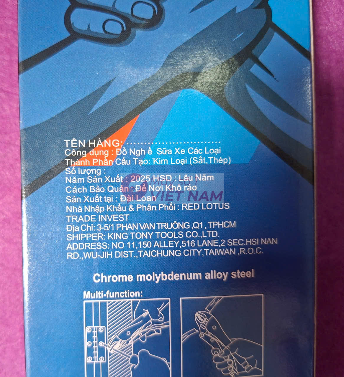 Kìm bấm 10inch Kingtony 6011-10R5 2